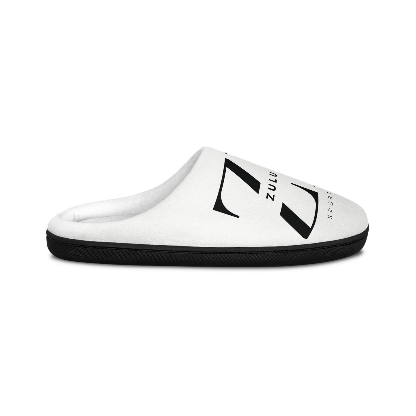 Women's Indoor Slippers - Minimalist Zulu King Logo Cozy House Shoes