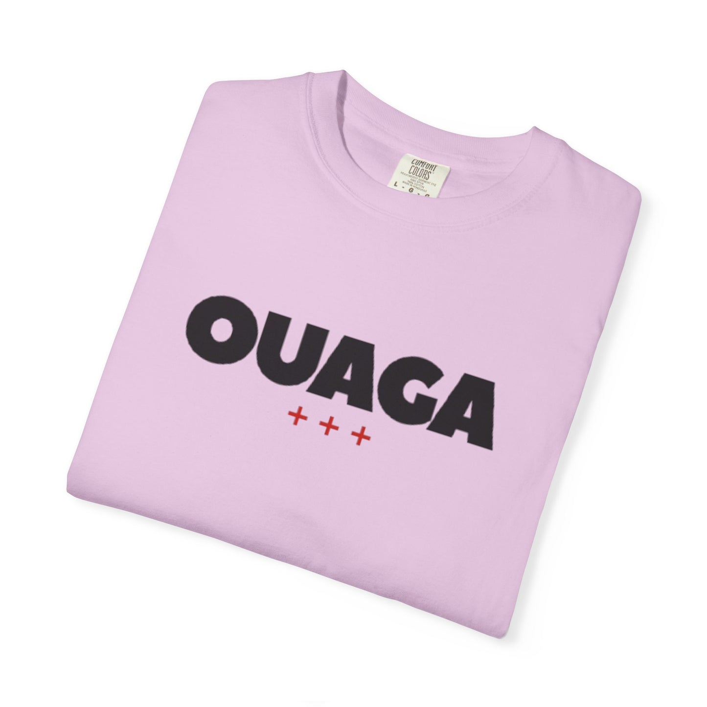 OUAGA Graphic T‑Shirt — Bold City Name Tee (Ouagadougou)