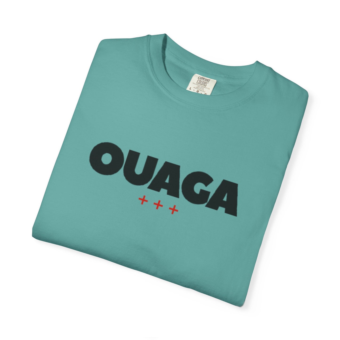 OUAGA Graphic T‑Shirt — Bold City Name Tee (Ouagadougou)