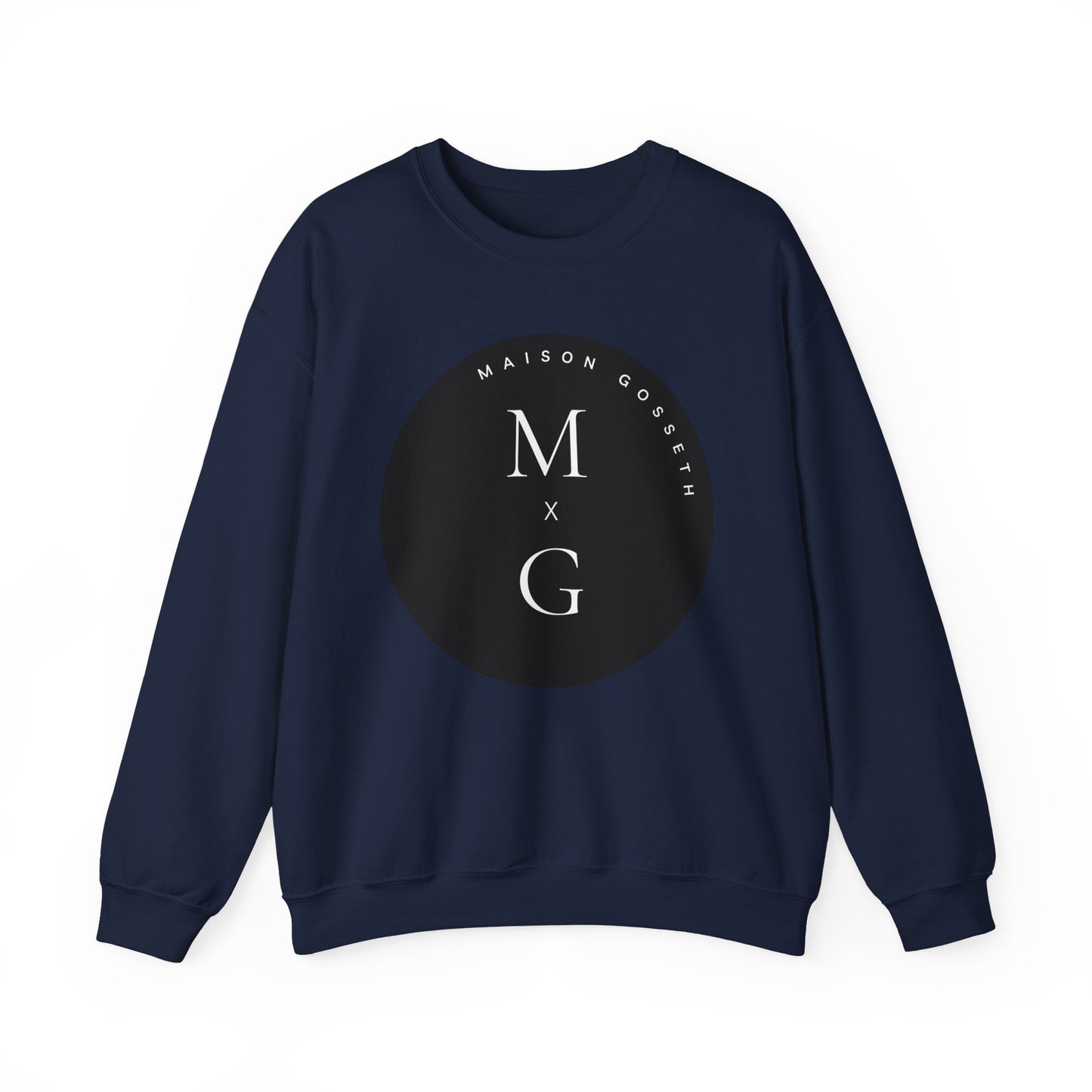 Sweatshirt Busy To Be Rich — BTBTR X Maison Gosset Circular Logo