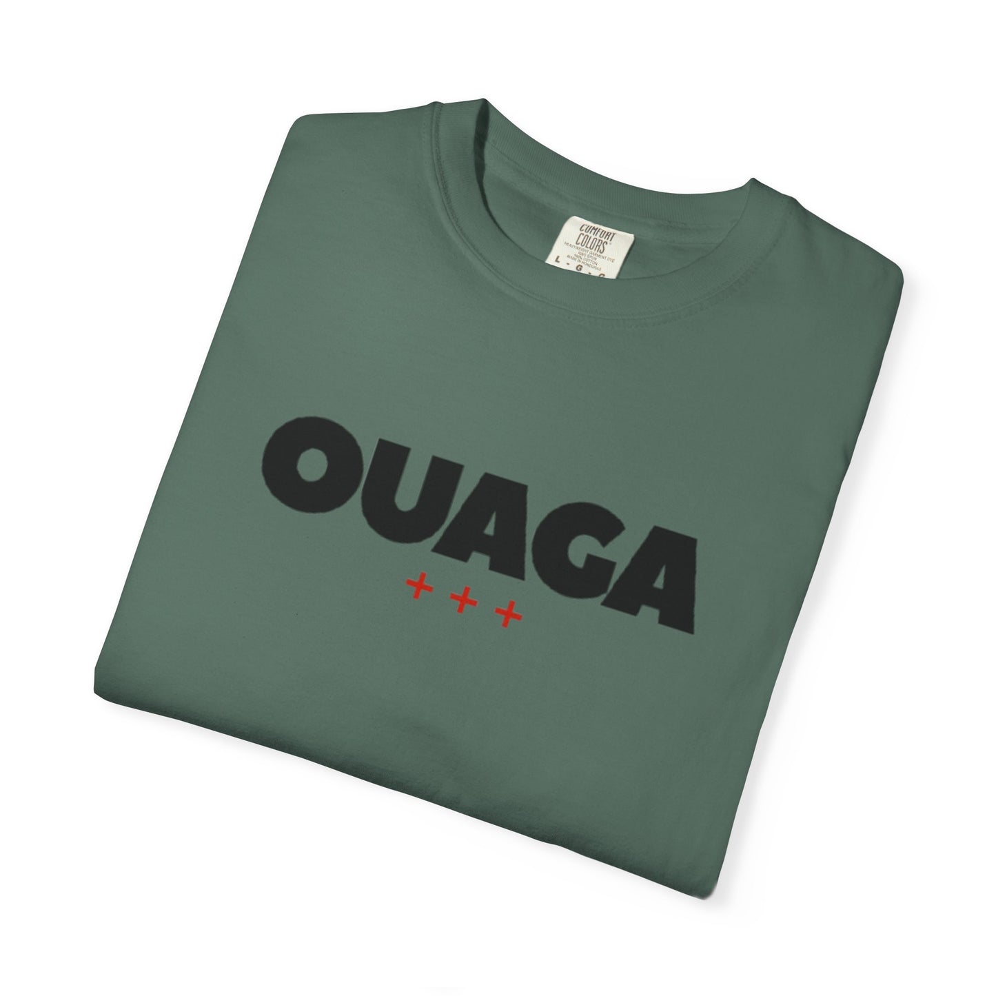 OUAGA Graphic T‑Shirt — Bold City Name Tee (Ouagadougou)