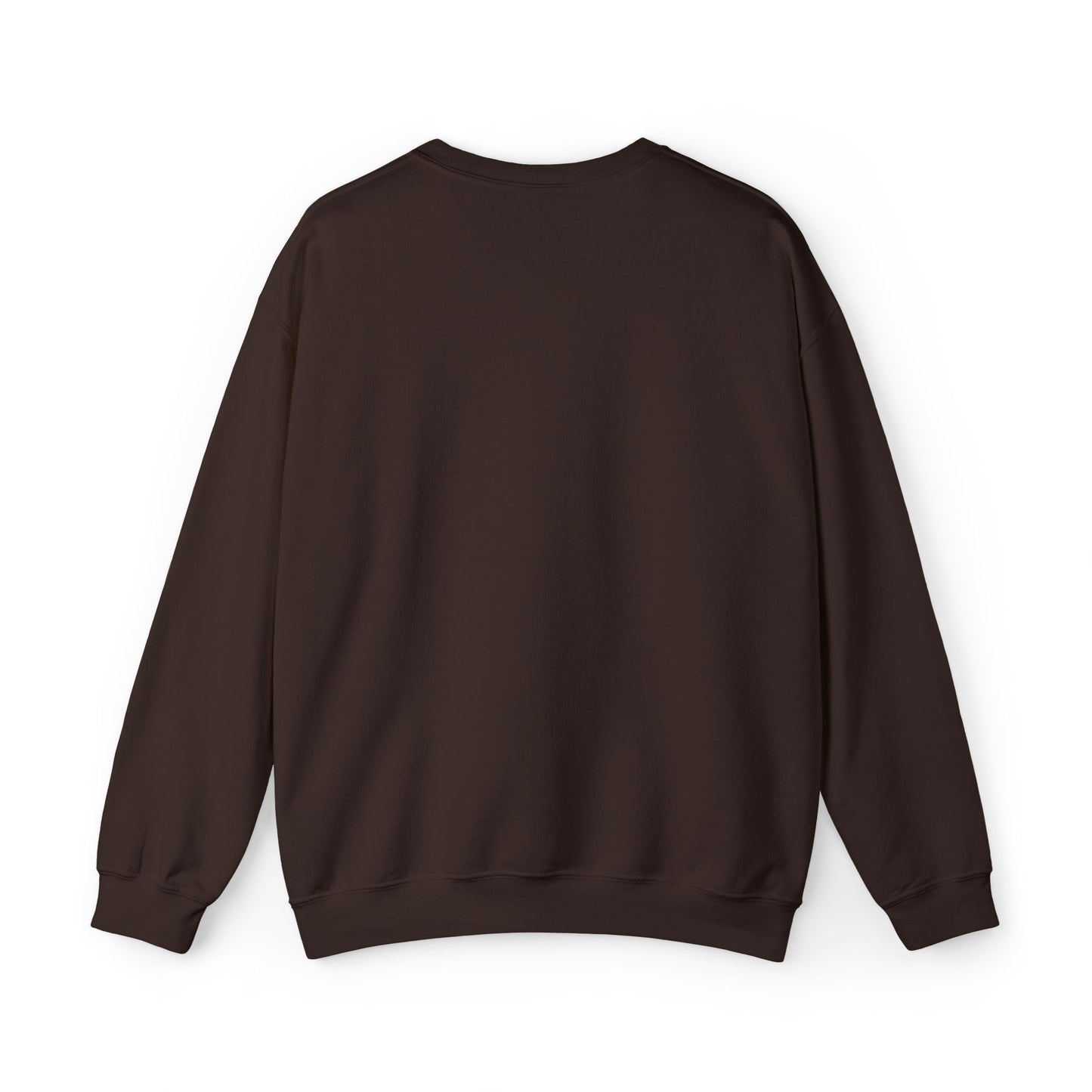 Crewneck Sweatshirt – 'Mistakes Arrive' Cute Script Heart Graphic, Cozy Casual Pullover