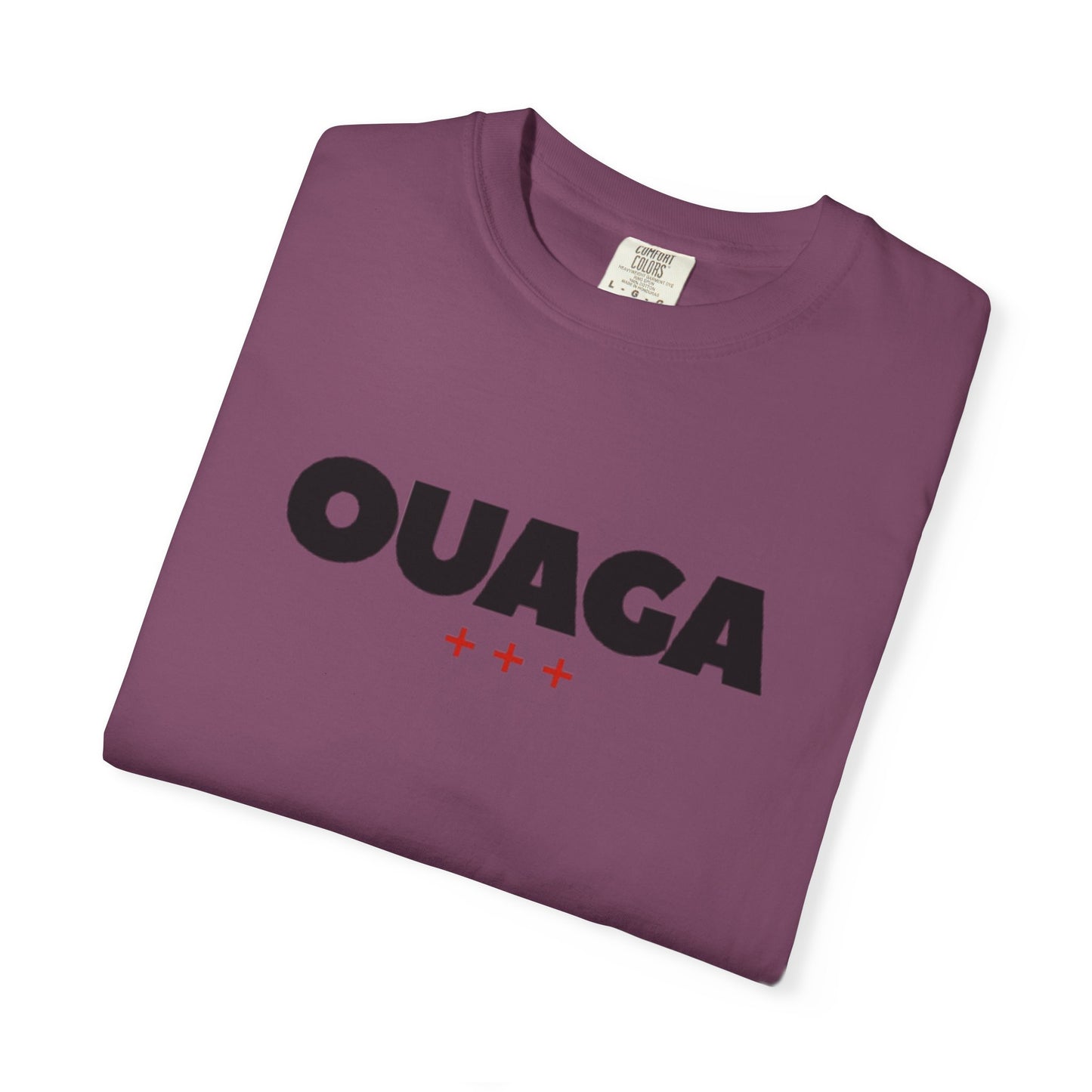 OUAGA Graphic T‑Shirt — Bold City Name Tee (Ouagadougou)