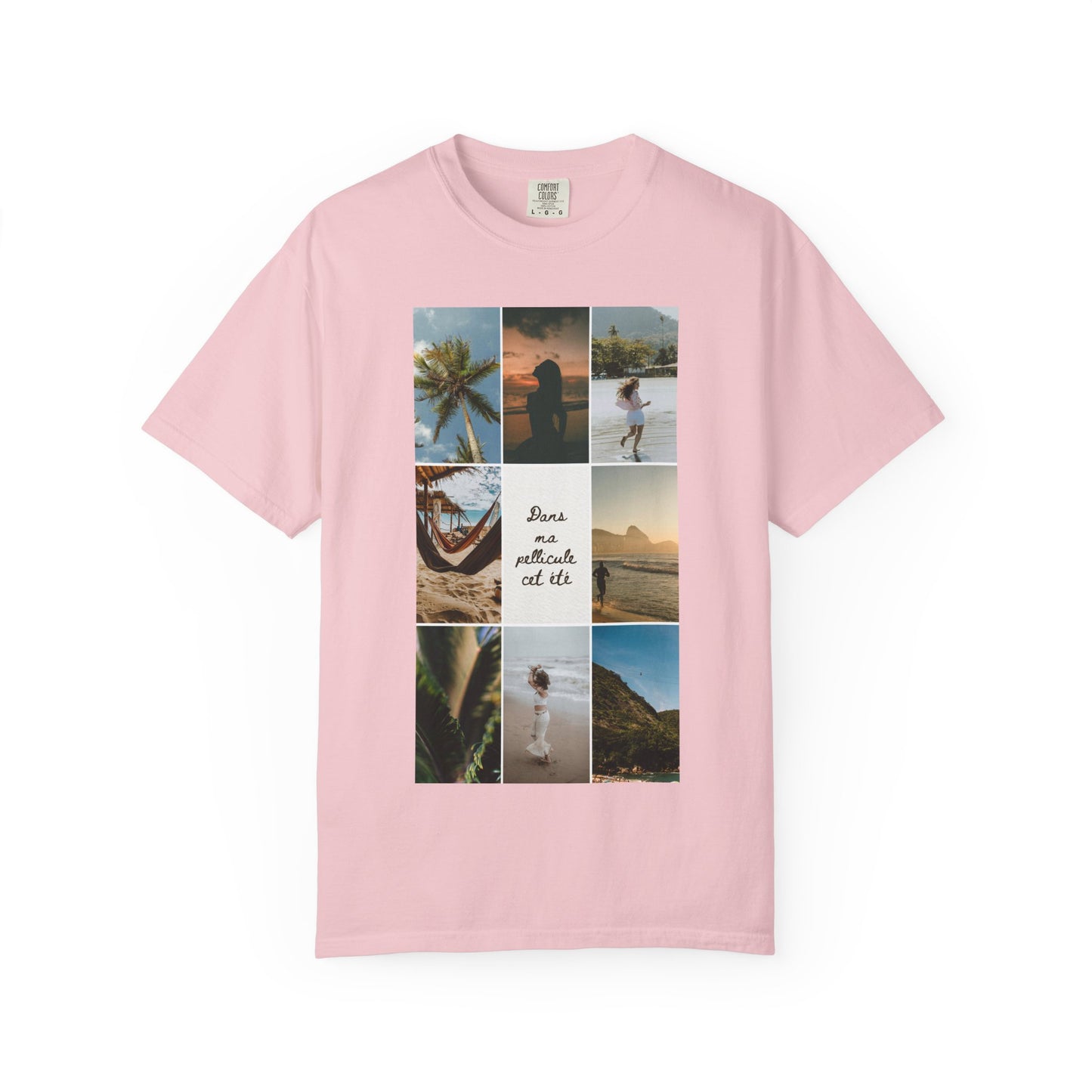 Travel Photo Collage T-Shirt — "Stars are patient, not idle"
