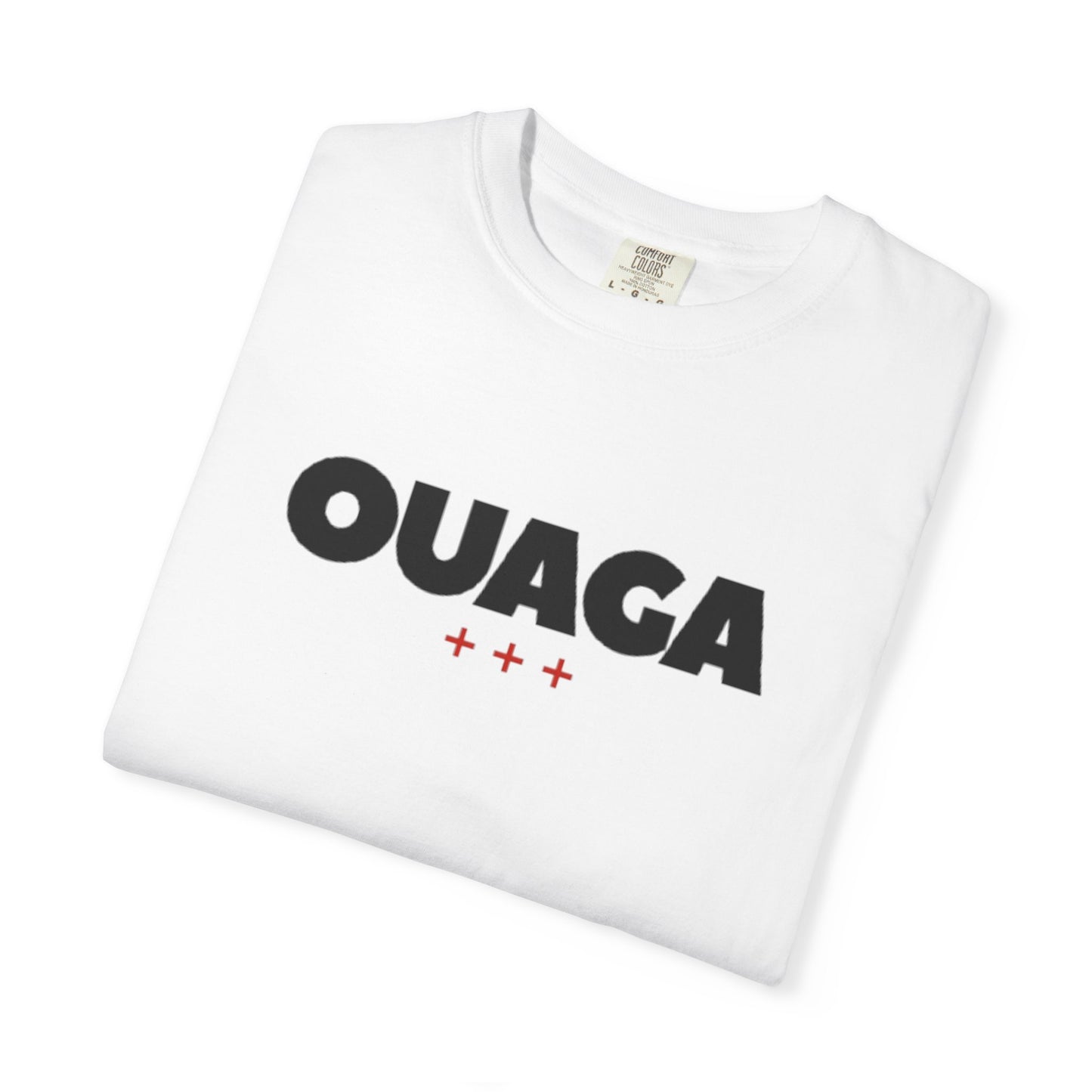 OUAGA Graphic T‑Shirt — Bold City Name Tee (Ouagadougou)
