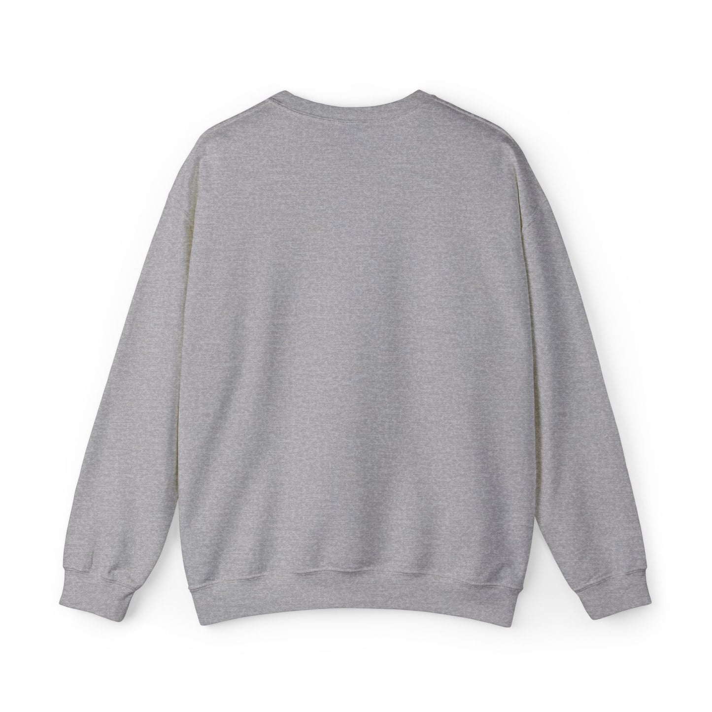 Crewneck Sweatshirt – 'Mistakes Arrive' Cute Script Heart Graphic, Cozy Casual Pullover