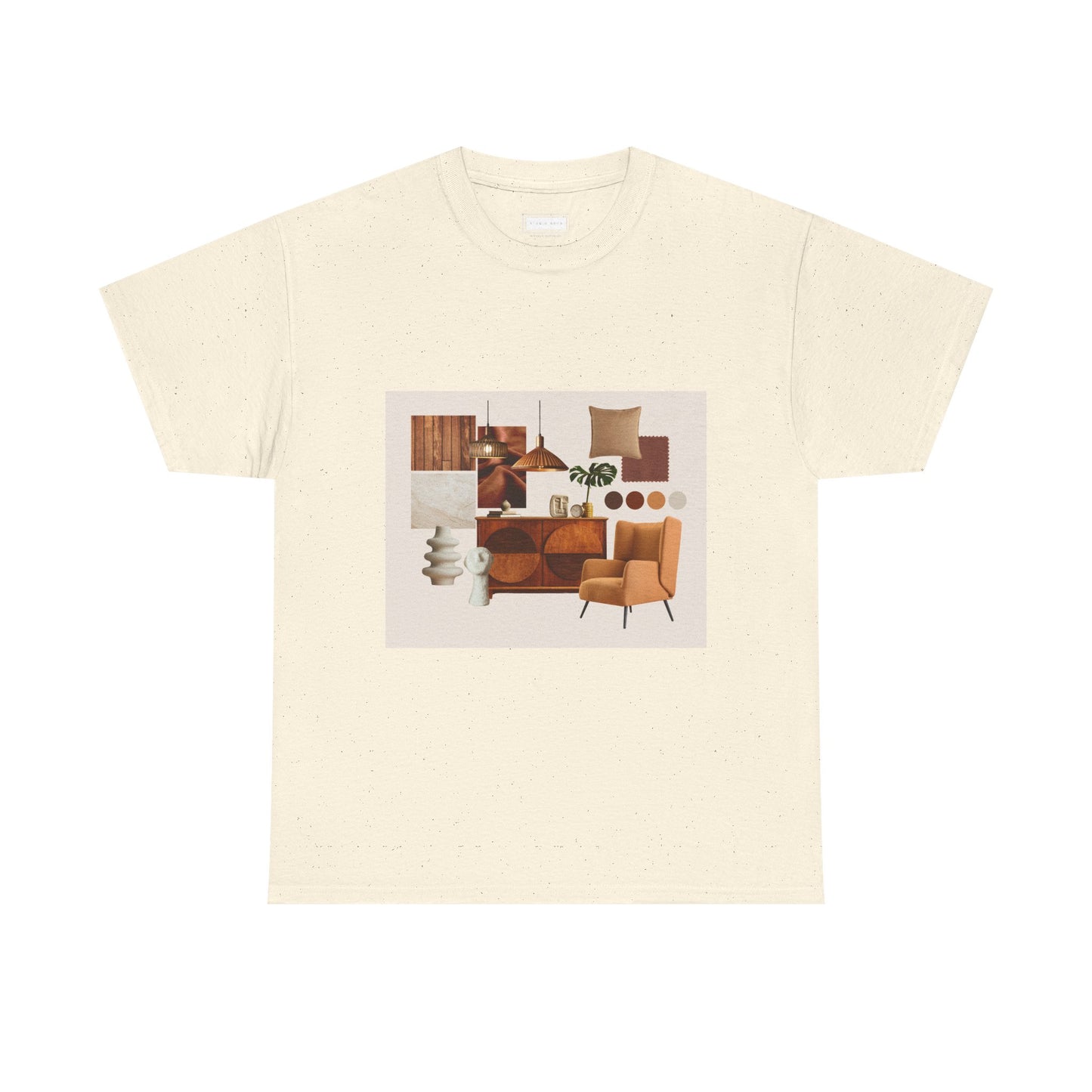 Mid-Century Modern Living Room Art Tee