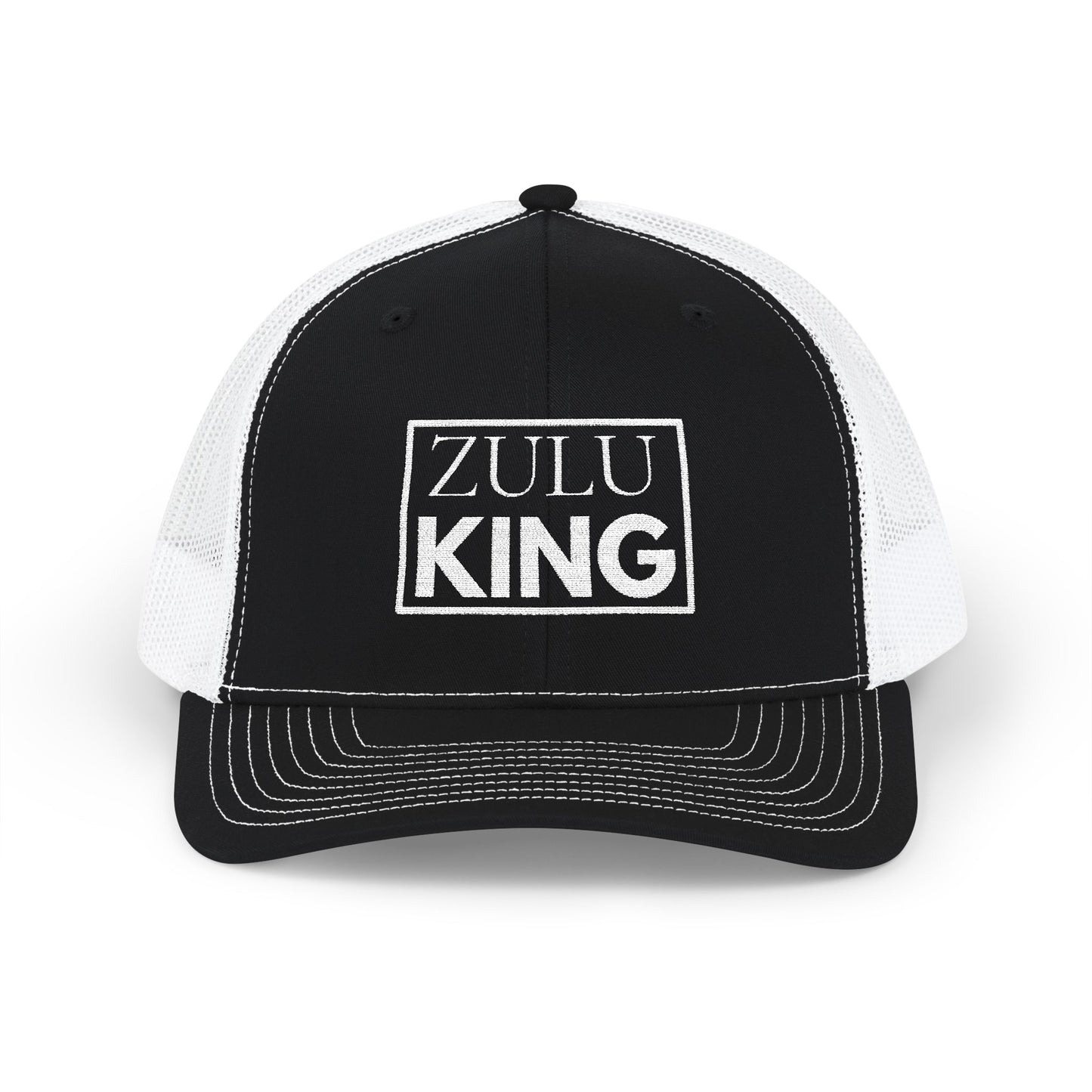 Zulu King Embroidered Trucker Cap
