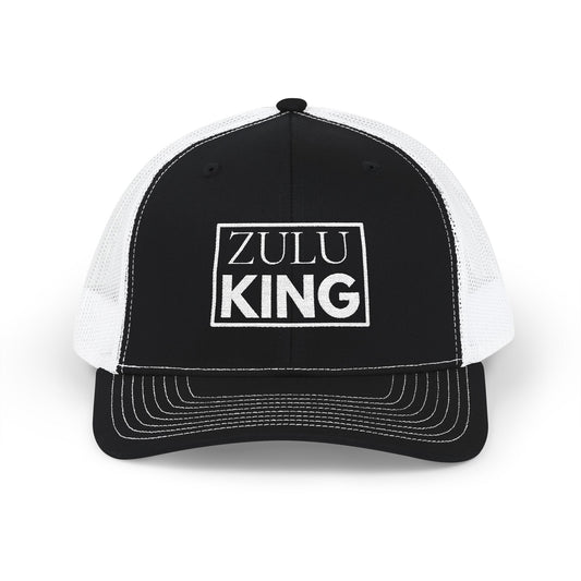 Zulu King Embroidered Trucker Cap