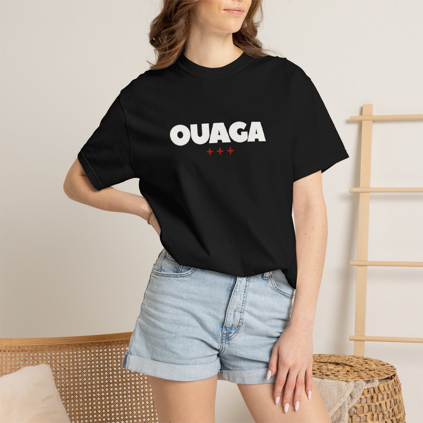 OUAGA Graphic T-Shirt — Bold Travel City Tee