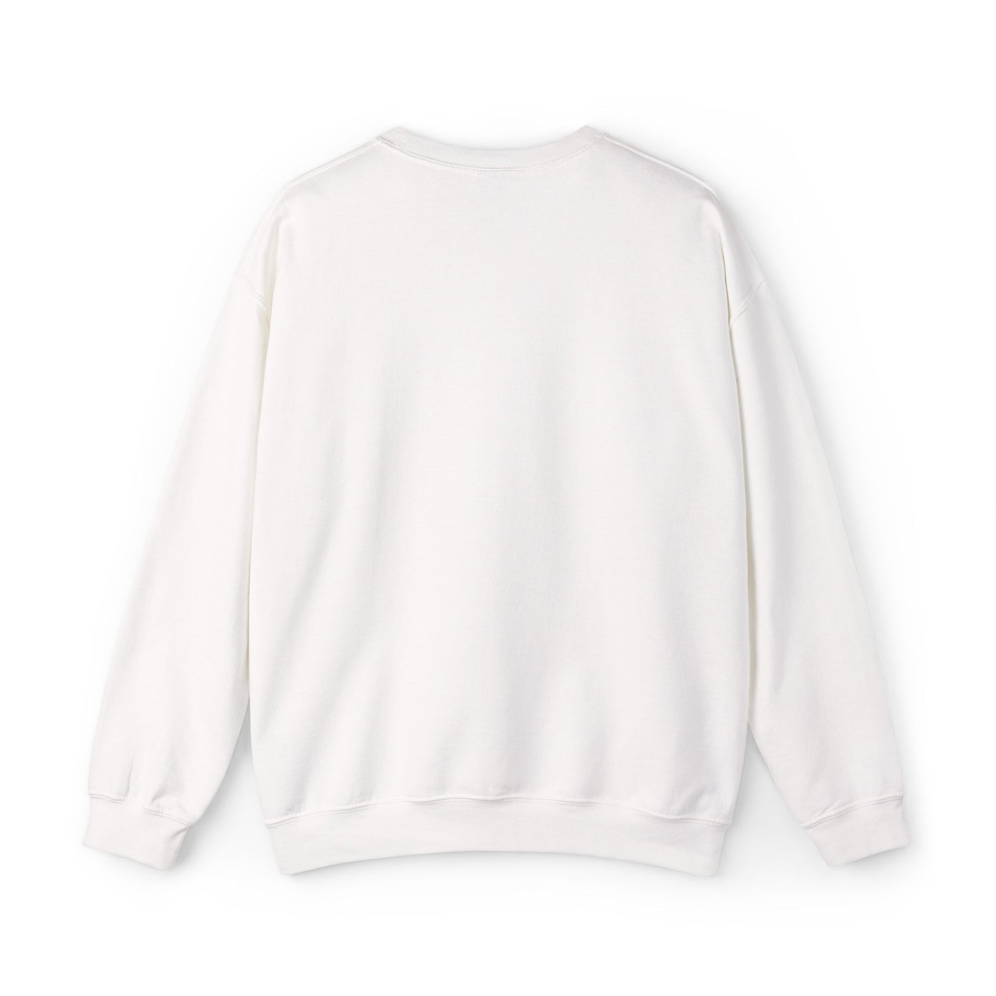 Crewneck Sweatshirt – 'Mistakes Arrive' Cute Script Heart Graphic, Cozy Casual Pullover