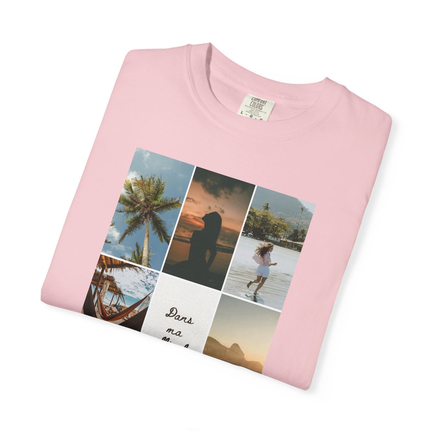 Travel Photo Collage T-Shirt — "Stars are patient, not idle"