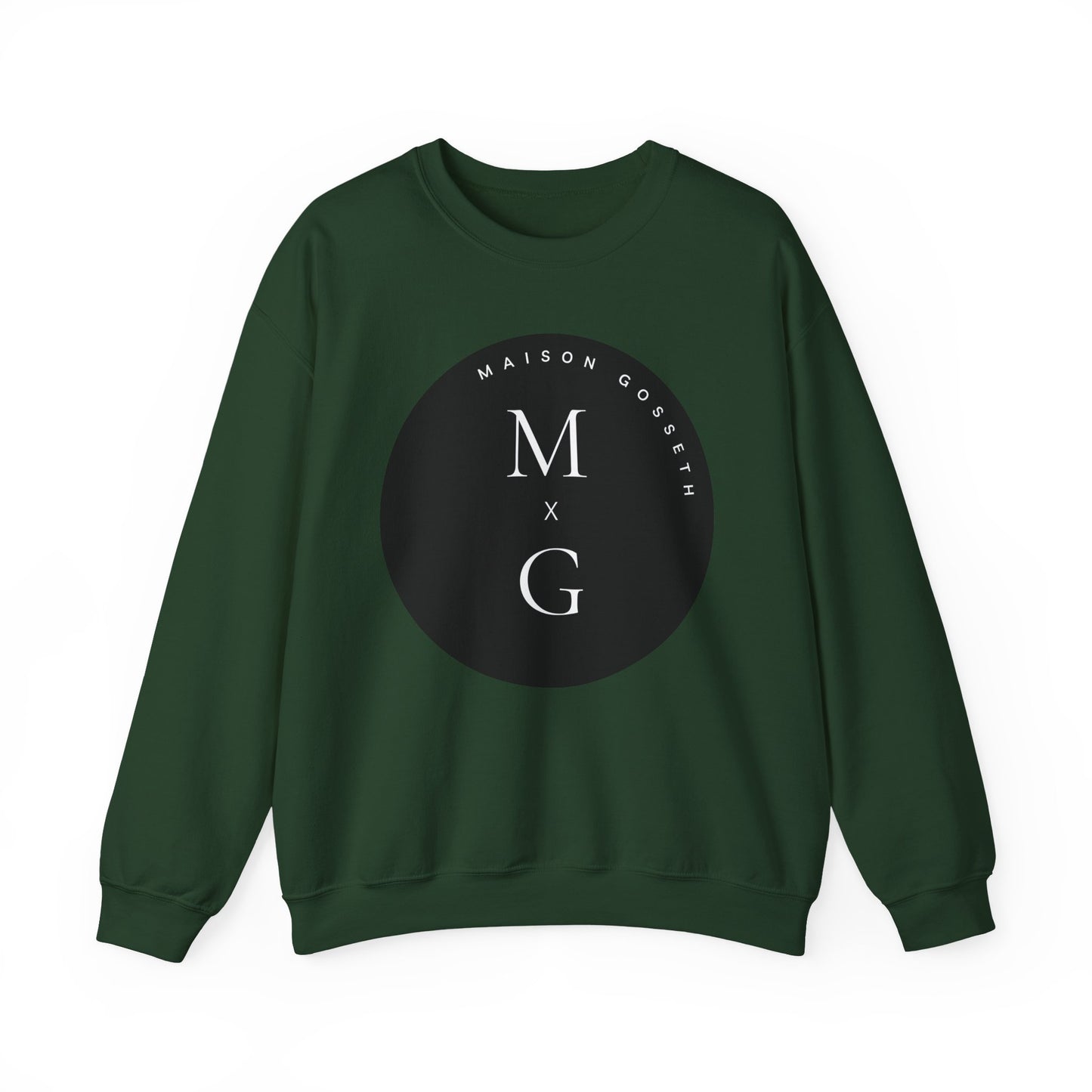 Sweatshirt Busy To Be Rich — BTBTR X Maison Gosset Circular Logo