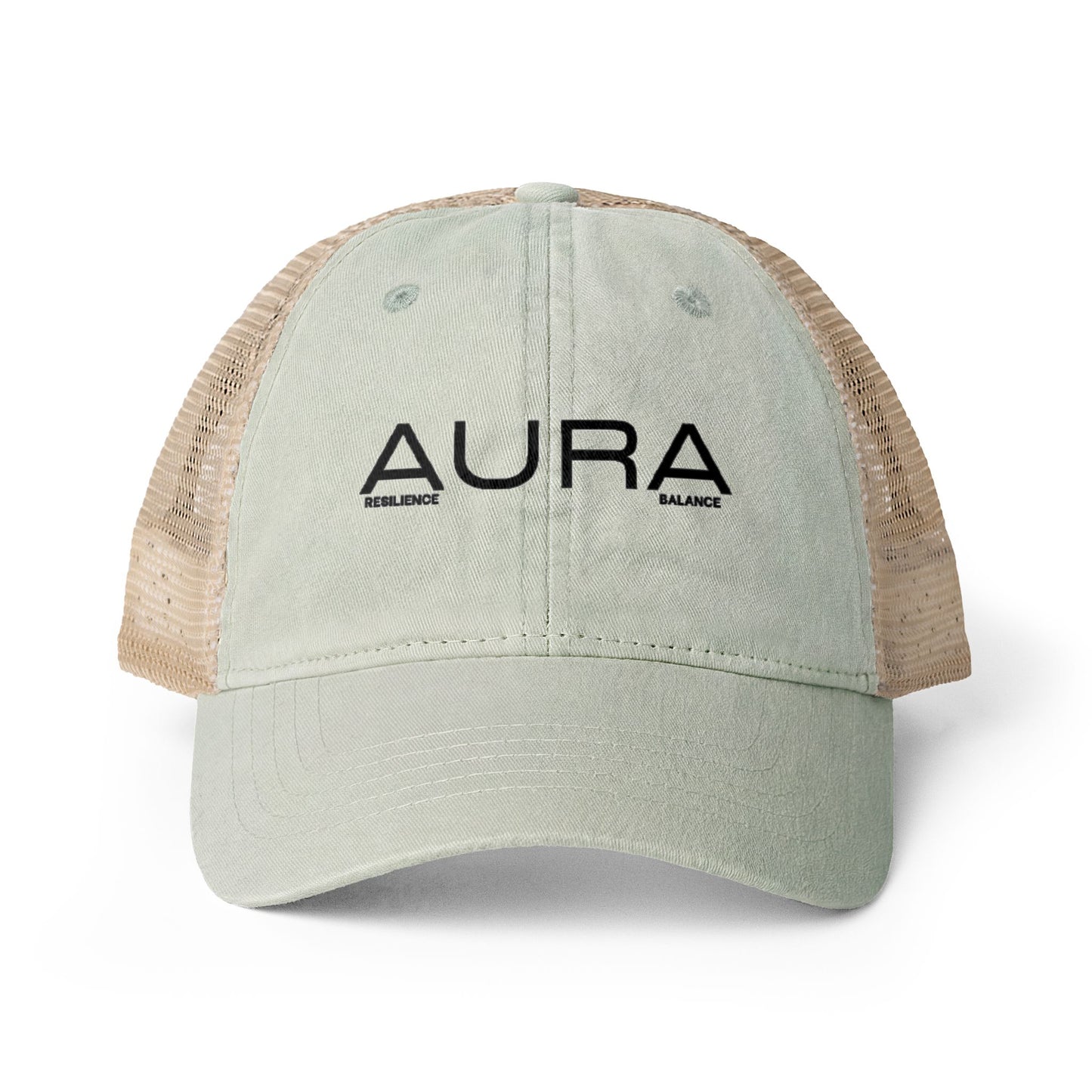 Women's Washed Mesh-Back Cap