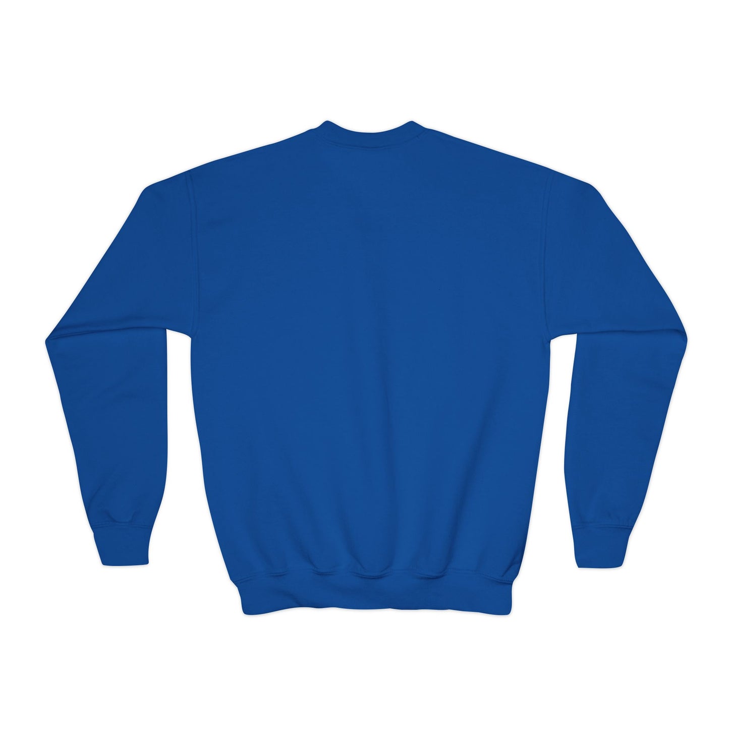 Youth Crewneck Sweatshirt — Cozy Winter Fashion Collage "Bonjour Hiver"