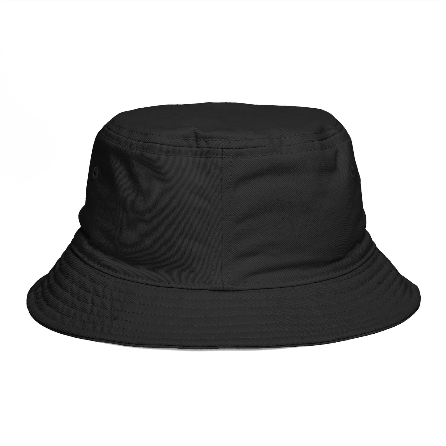BTBR Script Logo Bucket Hat — Black Embroidered Bragging Rights Bucket Hat