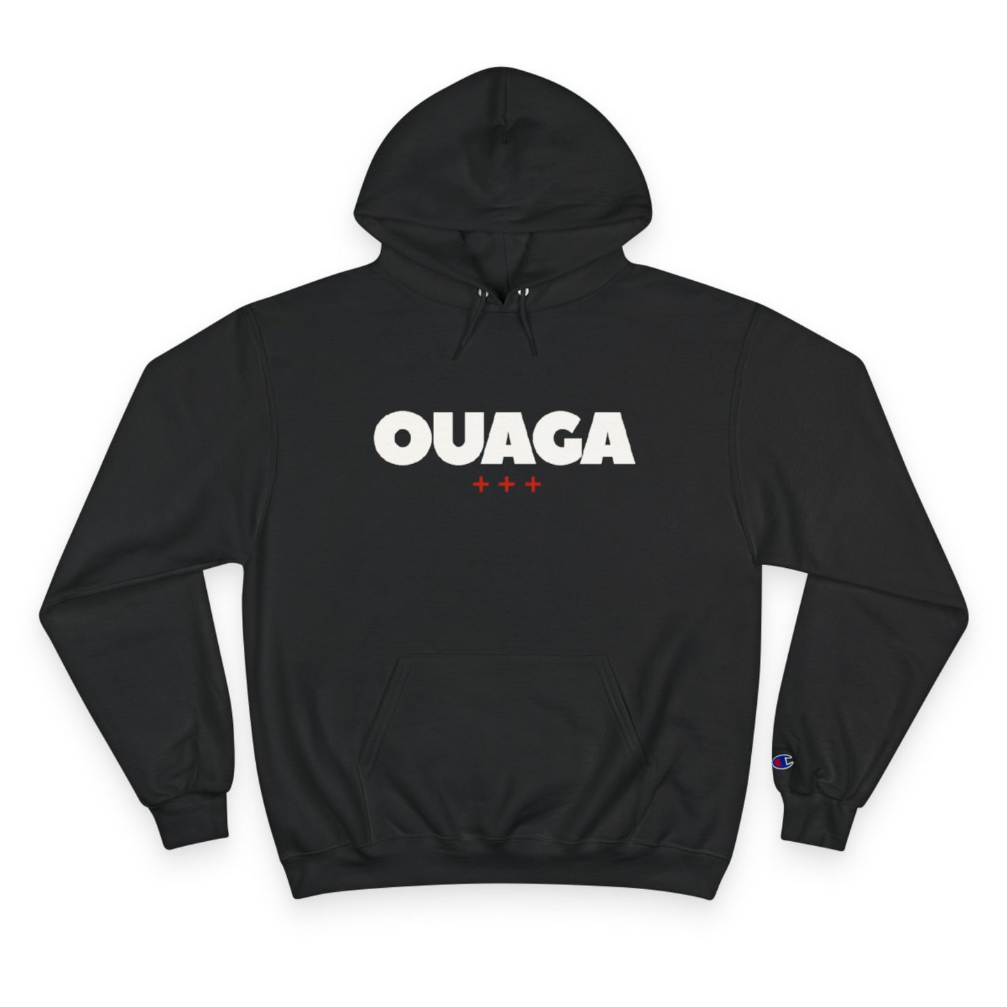 OUAGA Champion Hoodie — Retro City Name Pullover