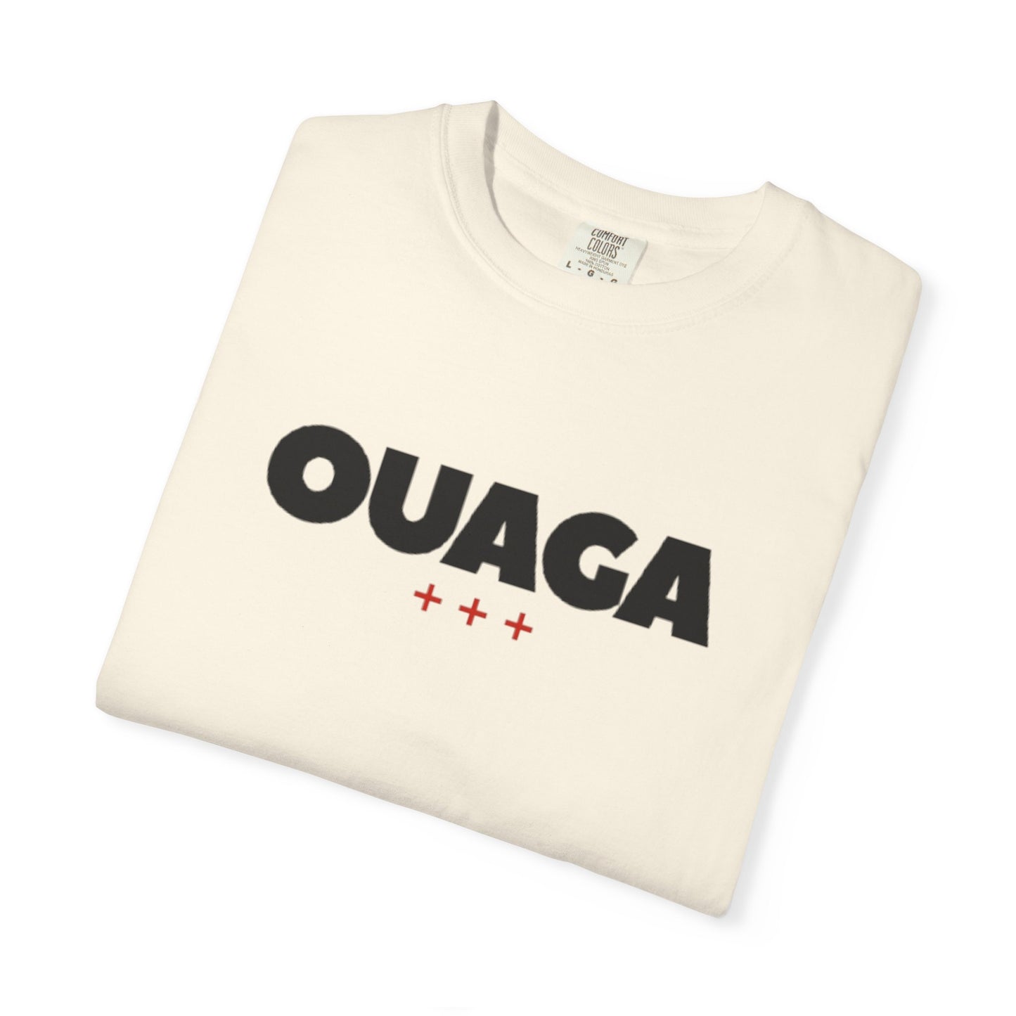 OUAGA Graphic T‑Shirt — Bold City Name Tee (Ouagadougou)