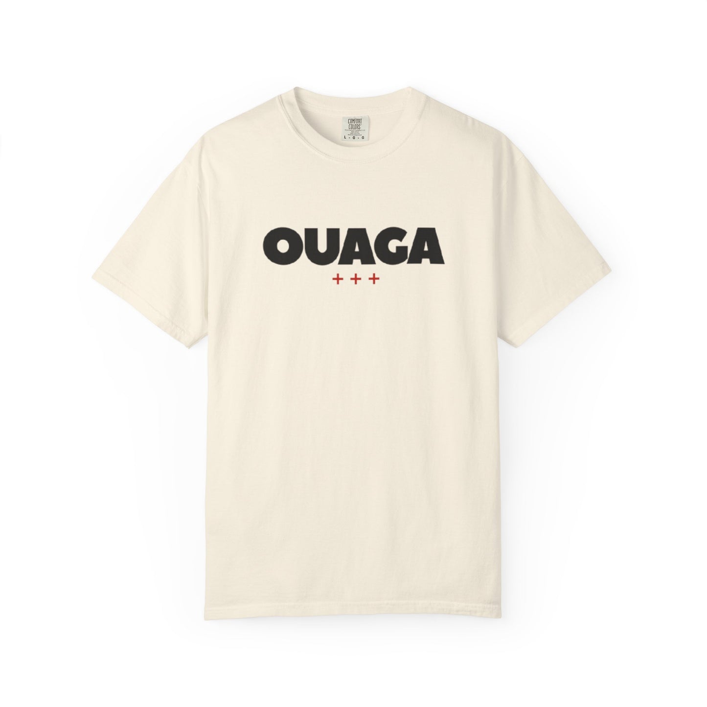 OUAGA Graphic T‑Shirt — Bold City Name Tee (Ouagadougou)