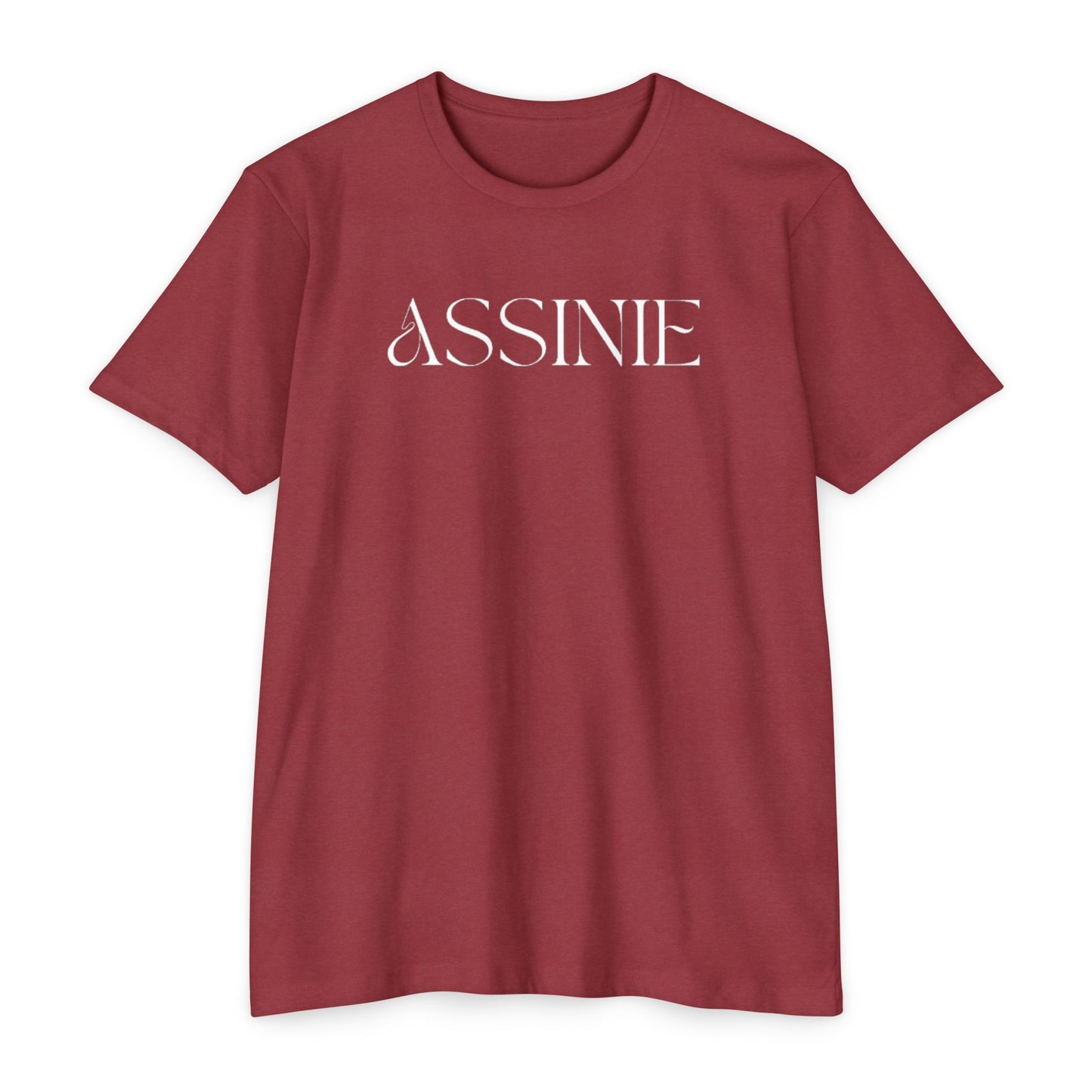 Assume T-Shirt — Minimalist White Logo Tee for Casual Everyday Wear