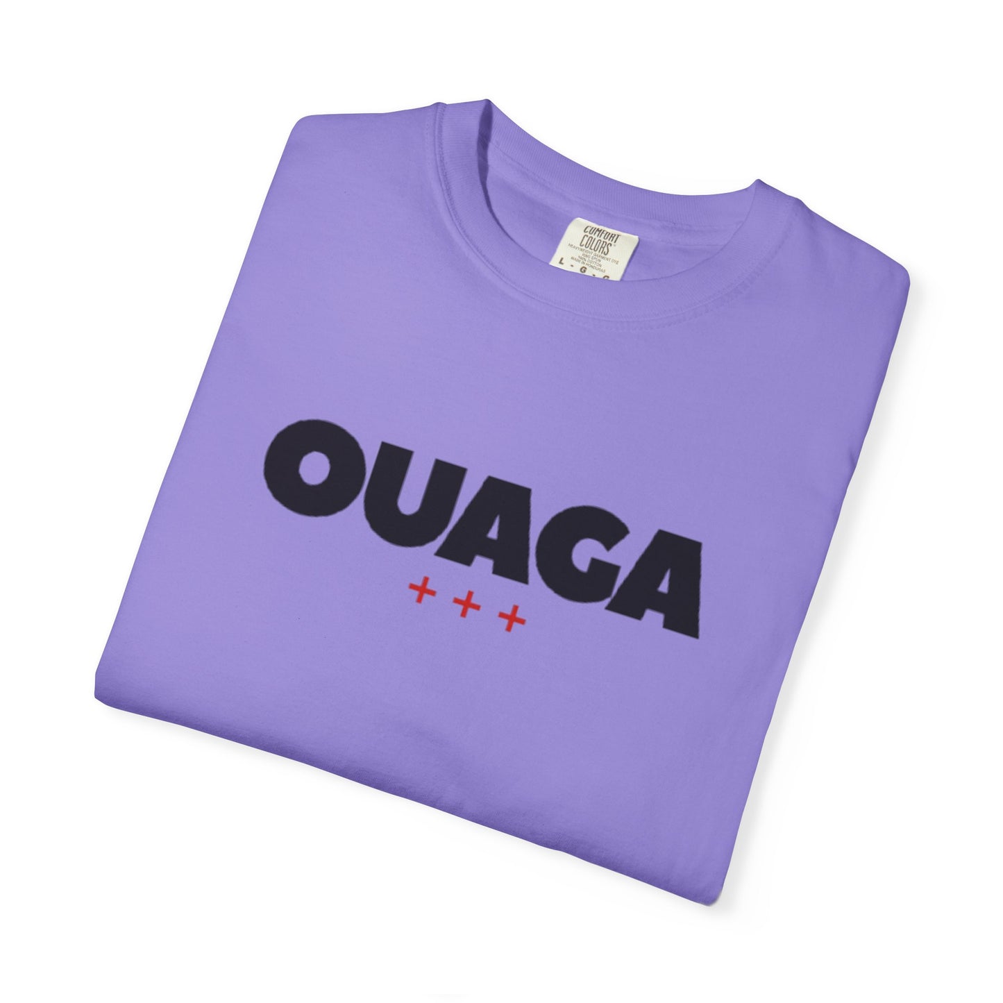 OUAGA Graphic T‑Shirt — Bold City Name Tee (Ouagadougou)