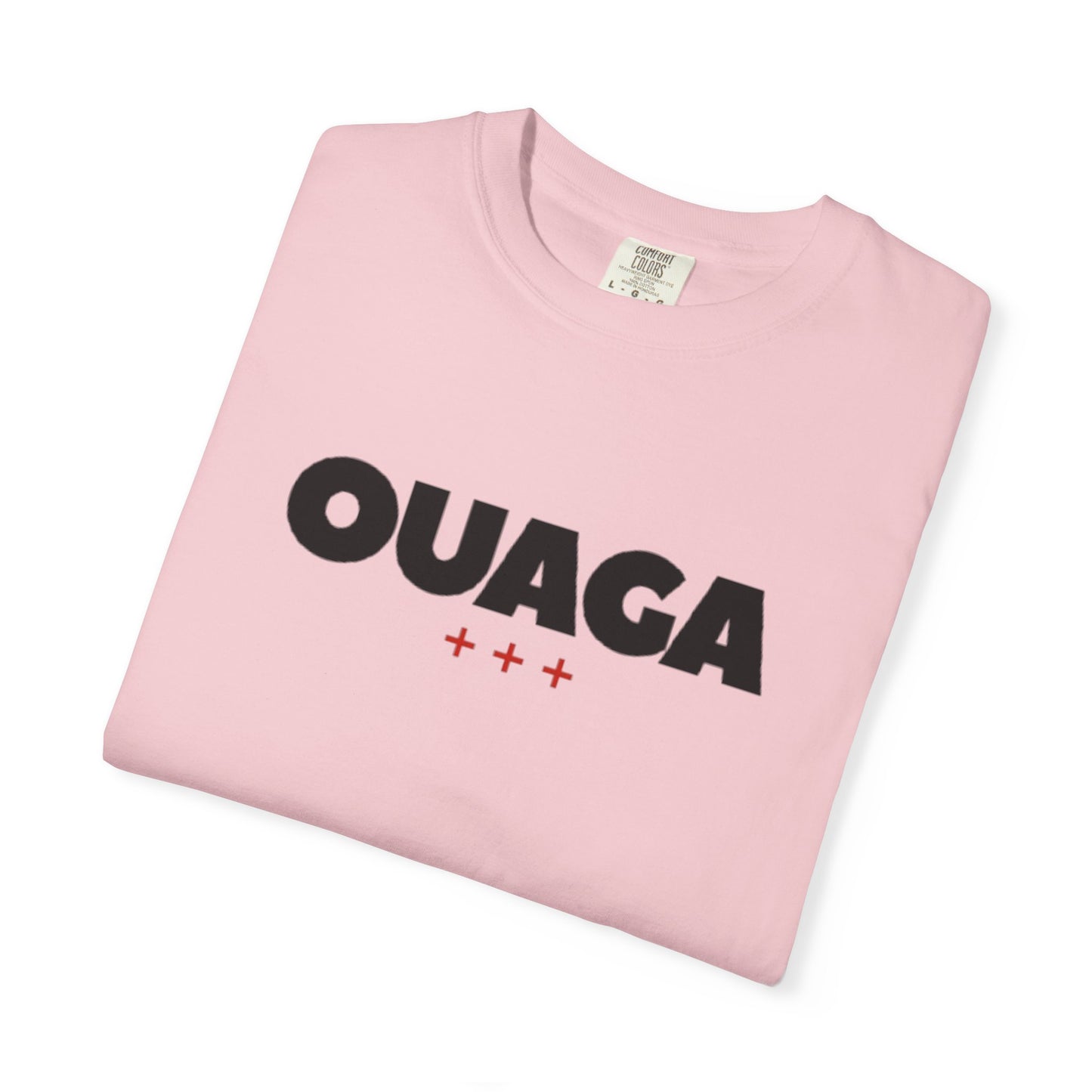 OUAGA Graphic T‑Shirt — Bold City Name Tee (Ouagadougou)