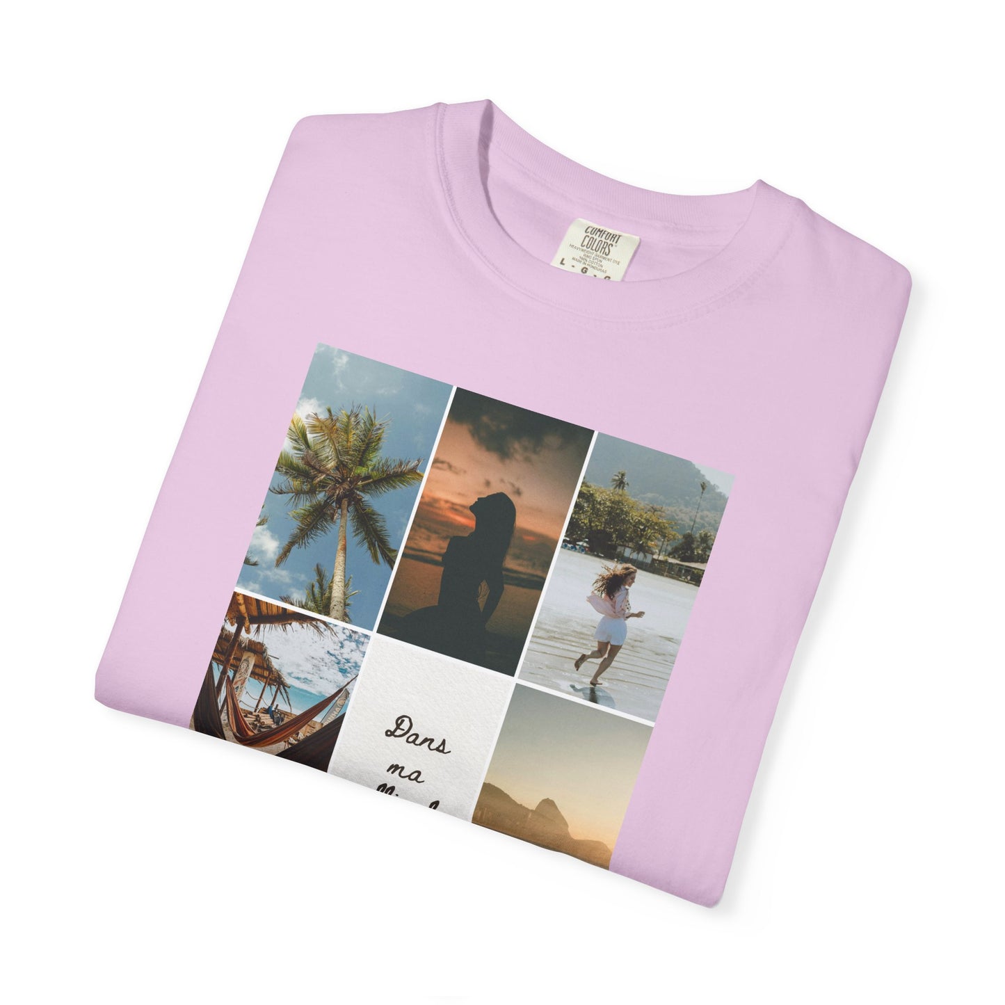 Travel Photo Collage T-Shirt — "Stars are patient, not idle"