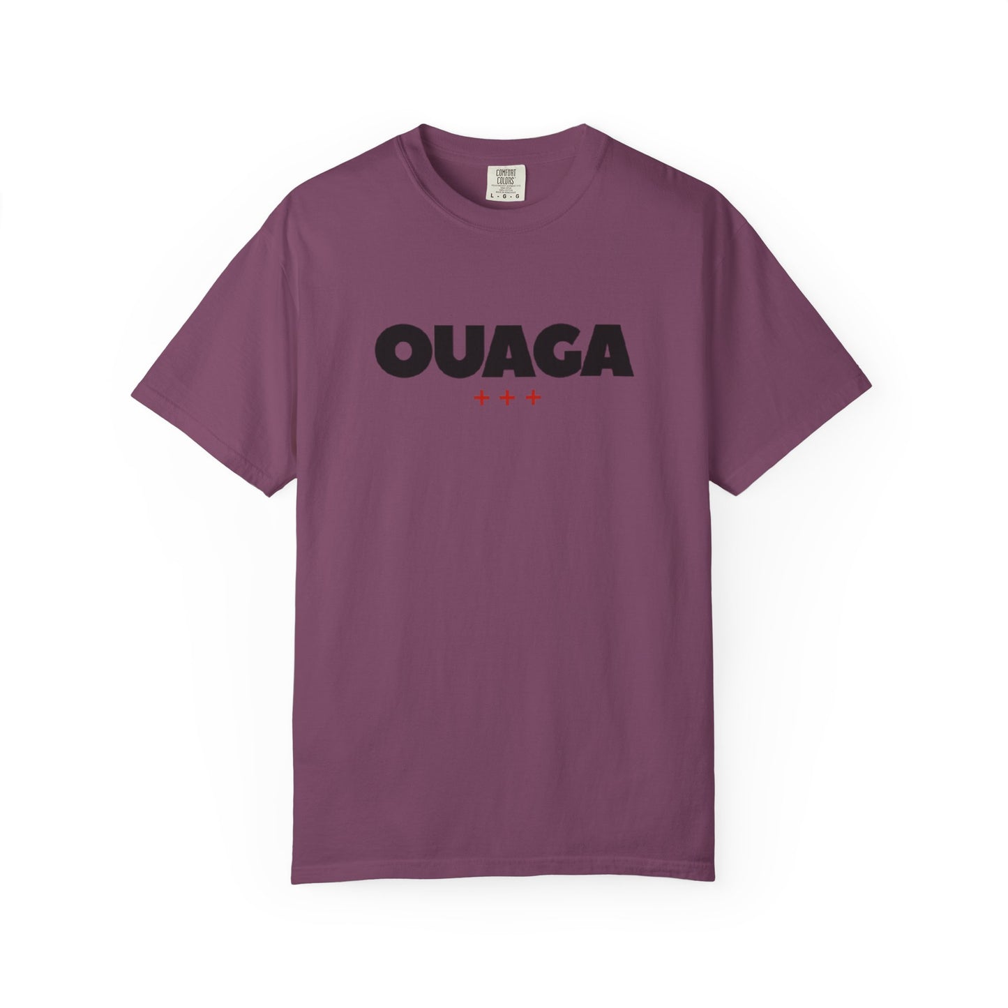 OUAGA Graphic T‑Shirt — Bold City Name Tee (Ouagadougou)
