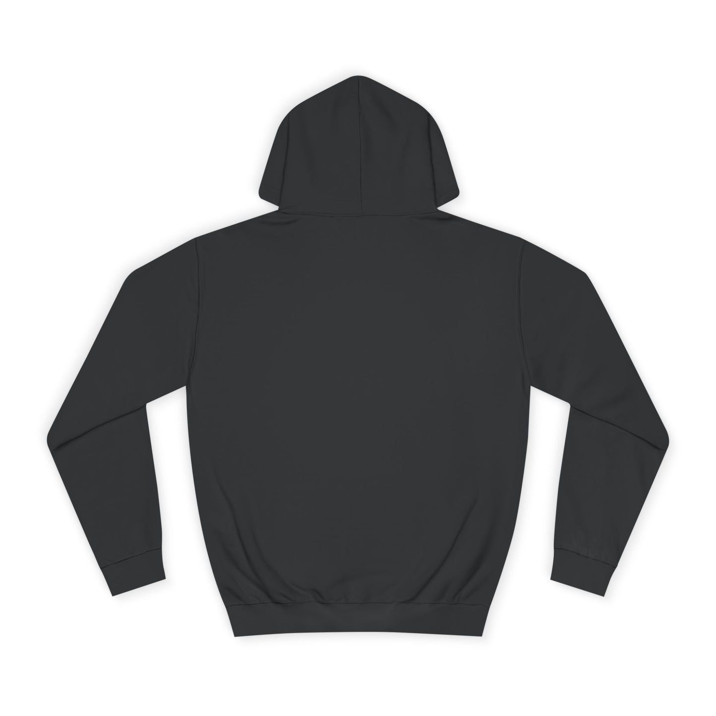 Happy Graffiti Hoodie — Pink Bubble Text College Pullover