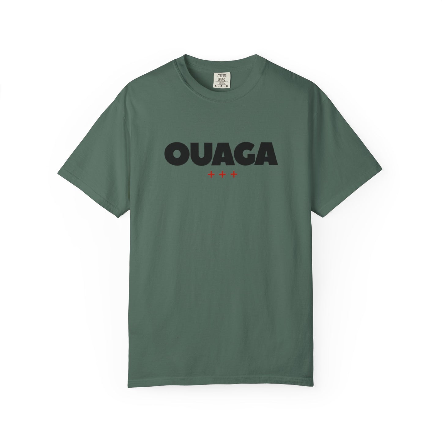 OUAGA Graphic T‑Shirt — Bold City Name Tee (Ouagadougou)